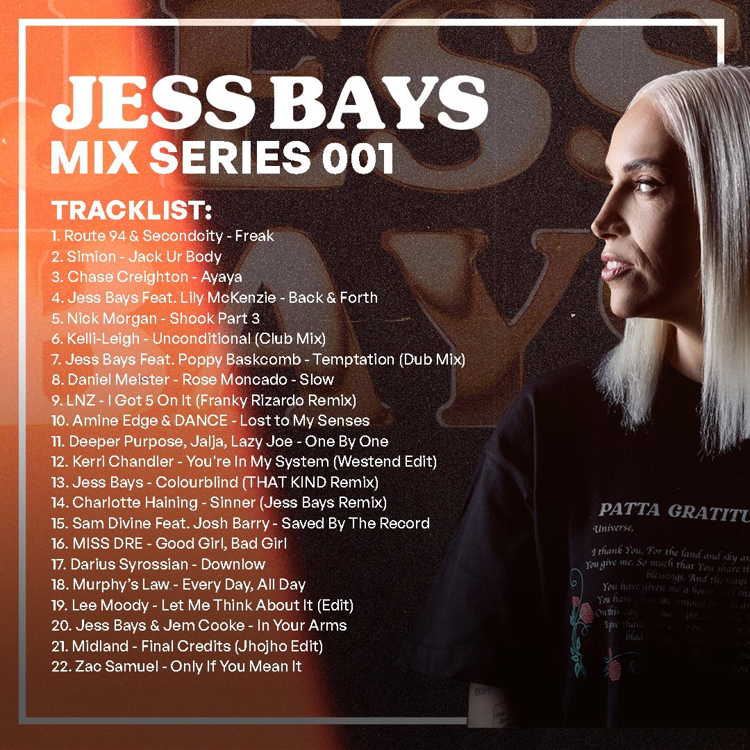 MIX SERIES 🚨 New 90 mins monthly mix series for your after party’s, car journeys, gym sessions, pre parties.. I’ve got you covered! Let’s go 001 live now! ☁️🔥 Heaters from: Murphy’s Law, @kellileighuk, @AmineEdge_DANCE, @Secondcityuk + more! 💥 Listen: on.soundcloud.com/c5HDPwEVcKamQw…