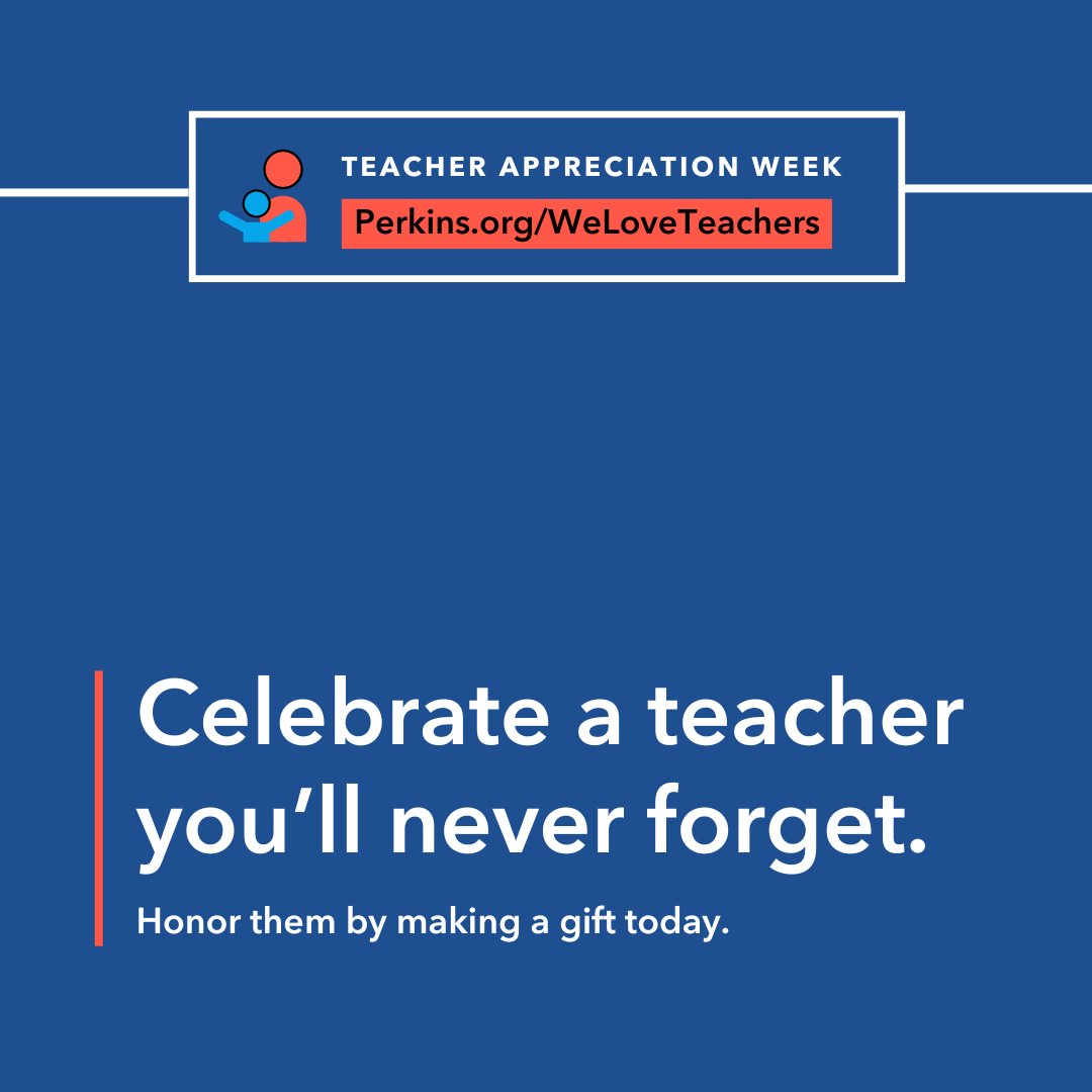 Here at Perkins, Matthew’s team fostered his passion for art. 🎨 Because of their support, he can proudly share his favorite art club moments with his family. 💙 Celebrate a teacher or staff member you’ll never forget by making a gift today: bit.ly/4dpiELN