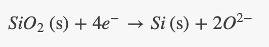 Lots of potential in producing silicon without carbon. Going from this: to this: would enable completely electrified solar supply chains.