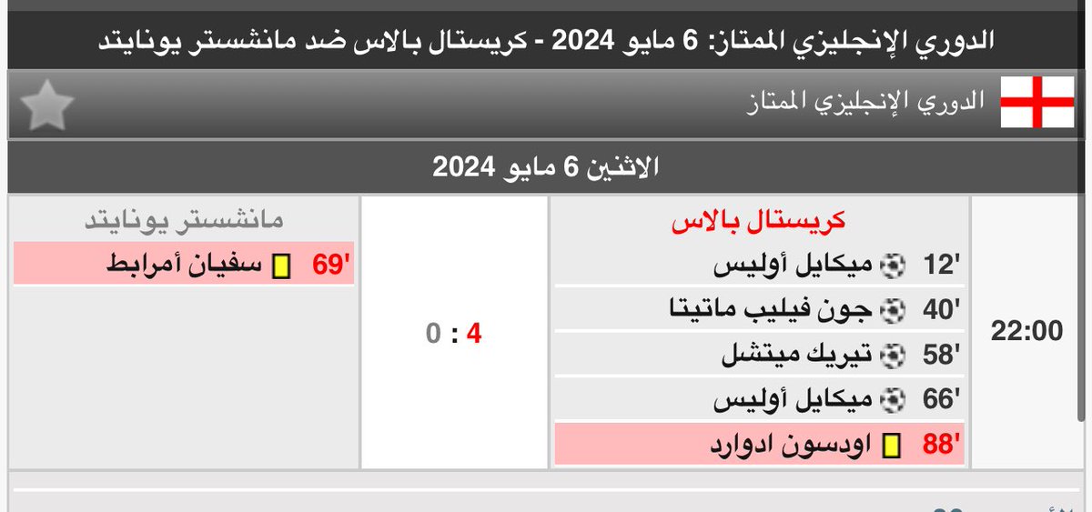 الخسارة بنتيجة 4 من شيم الكبار 😁