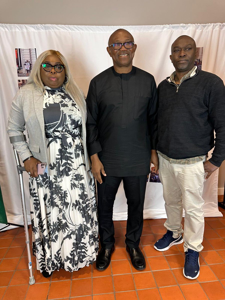 Meeting with @PeterObi and having the privilege to MC the event in London was a highlight. The Emirate was buzzing as you can see the Emir and “Emiress” in the shot. When I first met him earlier in the day in Cambridge I made a comment of how he made it all seem so familiar. I…