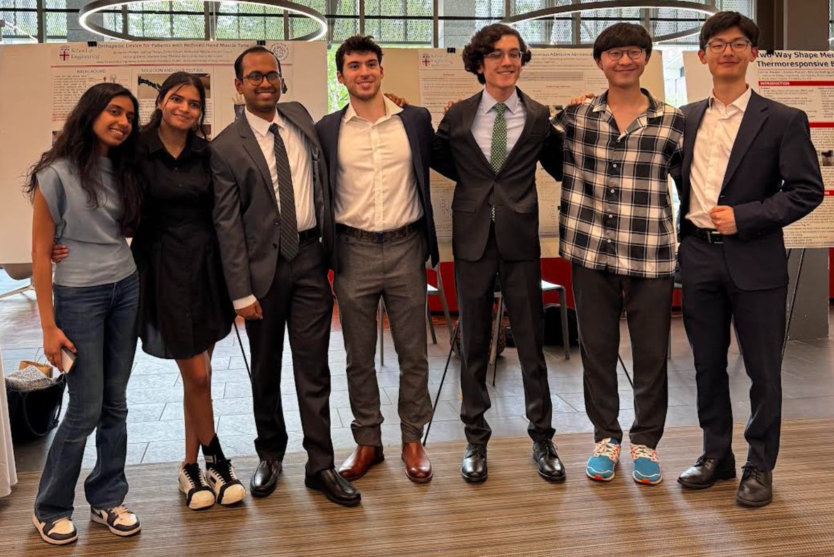 Srivastava Lab at Brown University (@srivastava_lab) on Twitter photo Congratulations to our undergraduate researchers for completing their capstone projects and presenting their posters at the <a href="/brownengin/">Brown Engineering</a> design symposium! Congratulations to our undergraduate researchers for completing their capstone projects and presenting their posters at the <a href="/brownengin/">Brown Engineering</a> design symposium!