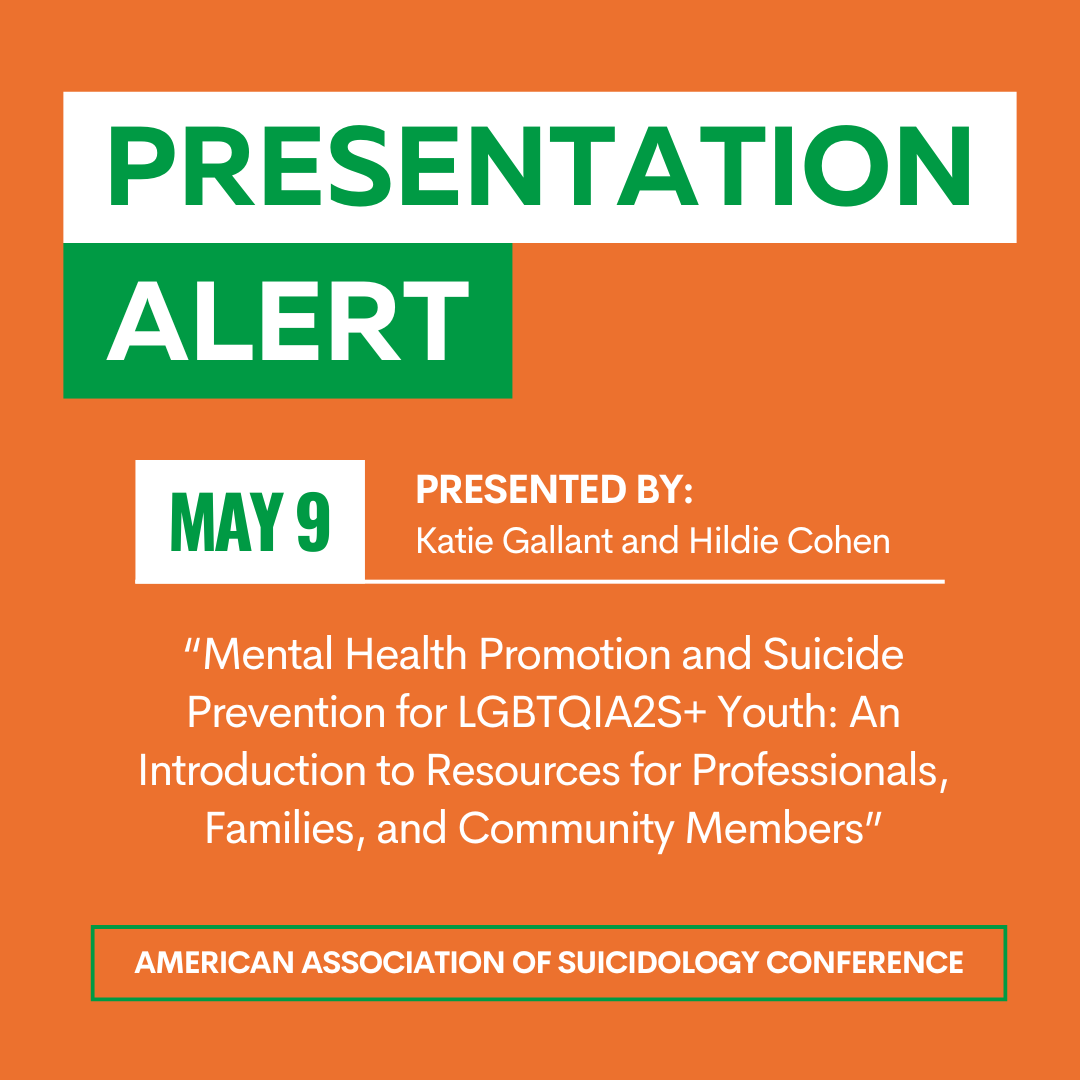 Join us at #AAS24 by @aasuicidology for our talk on May 9th at 12:45pm on suicide prevention resources for professionals, families, and communities who support LGBTQIA2S+ youth. Contact info@ndhopes.com if you are attending!