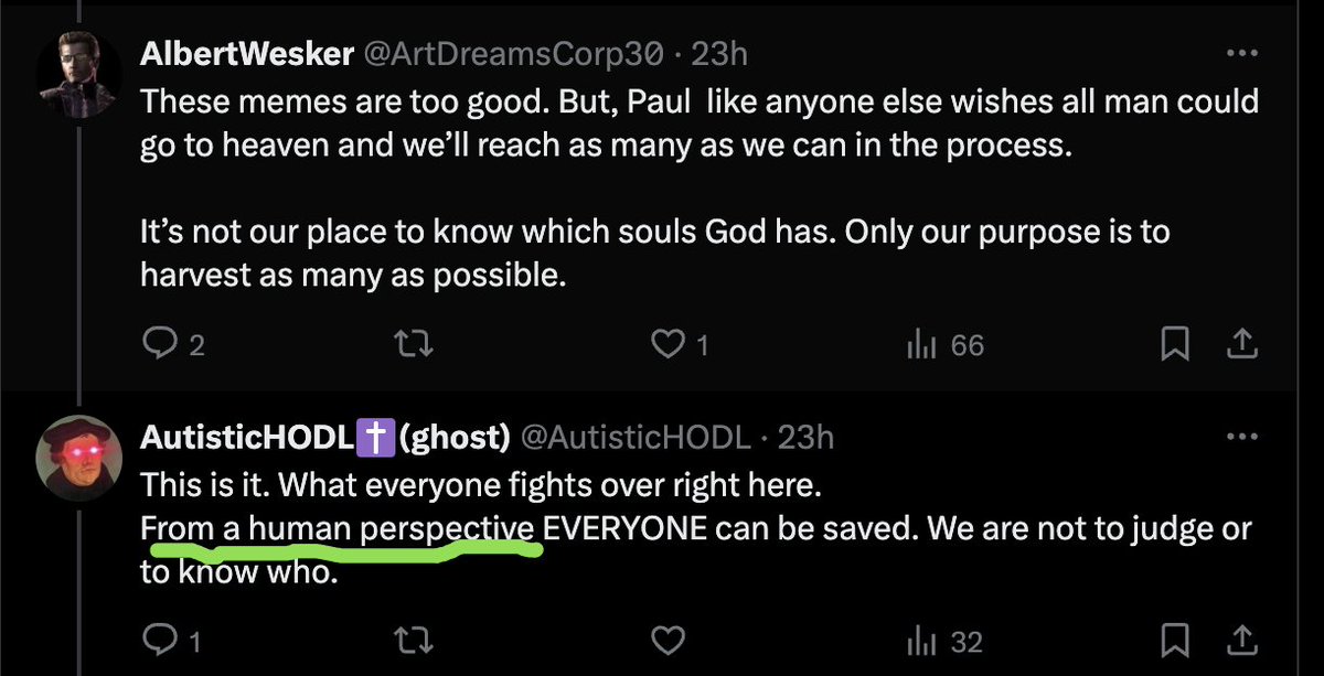 Statements like this are grounded in a belief (expressed or not) that there are two registers of truth. An earthly register where A = 'everyone can be saved' is true. A heavenly register where not-A is true. Where in the Bible do our Reformed brothers get this idea?