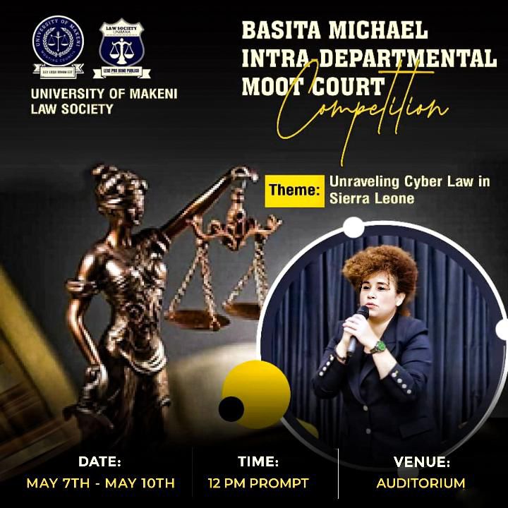 Will join the faculty and students of @unimak2005 and @UnimakLaw to witness this groundbreaking Moot Court Competition named after my boss. The theme is on #Cyberlaw. Someone asked why Cyber Law. Well, we'll meet in cyberspace these days. Its importance cannot be overemphasized.