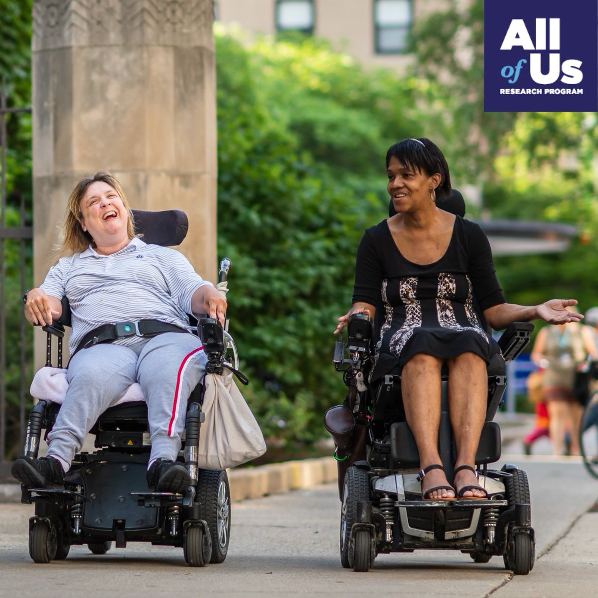 Mobility disabilities affect 1 in 7 adults. They are the most common type of disability. But the #disability experience is different for everyone. This #MobilityAwareness Month, help make health research more inclusive: JoinAllofUs.org/Disability #AllofUsInclusion #JoinAllofUs
