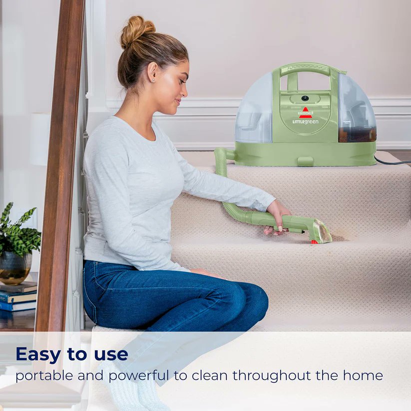Little Green Multi-Purpose Portable Carpet and Upholstery Cleaner! 😎😎 Check out our selection here at: suniah.com/products/littl… . . . . #carpetcleaner #carpetcleaners #housecleaningservice #housecleaner #housecleaners #housecleaningtips #housecleaningservice