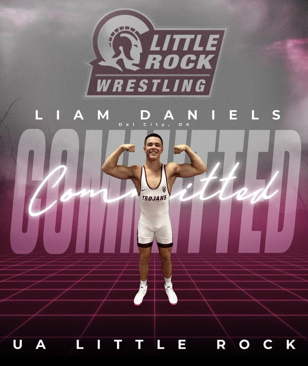 Del City’s Liam Daniels will continue his academic and wrestling career at Little Rock. Congrats Liam!