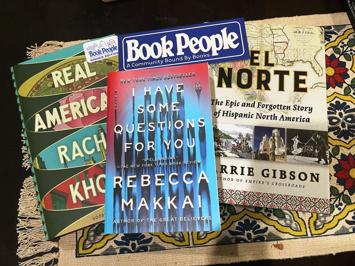 Visiting independent bookstores wherever we go. This time was Book People in Austin. I would have spent hours browsing. @MagicCityBooks @BookPeople @MedBookClub1