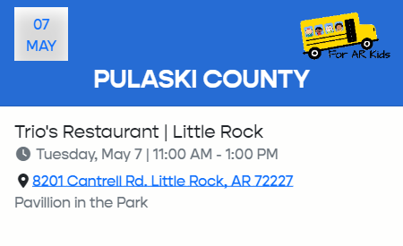 Good morning, Little Rock. If you haven't signed the petition to get the #AREducationalRightsAmendment on the ballot, stop by Trio's Restaurant on Cantrell Road today from 11 a.m.-1 p.m. and join the movement #ForARKids.
Sign. Follow. Share. Like.
#RegnantPopulus #Arkansas #arpx