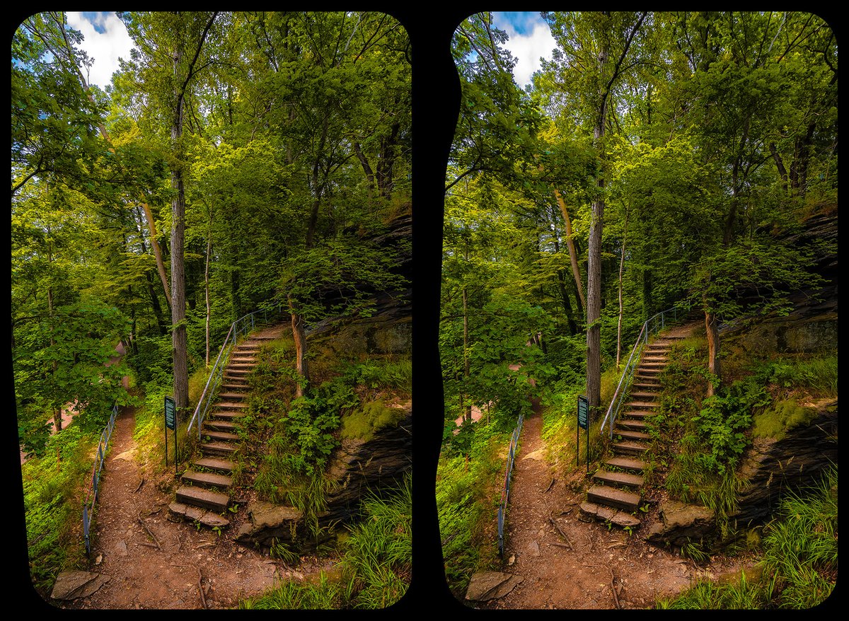 #Erzgebirge #3D #Wolkenstein #Stereoscopy #Kreuzblick #Crossview #Stereo3D #Sachsen