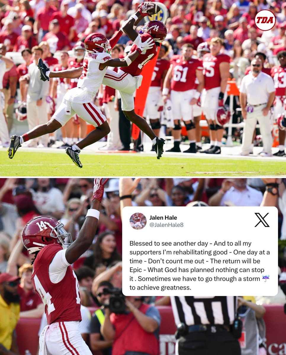 Jalen Hale gives an update on his current status 🙏