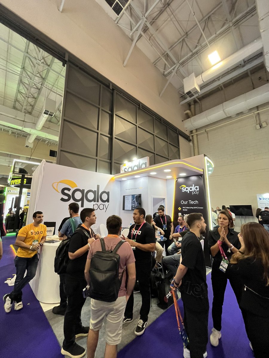 sqalatech's tweet photo. Sqala was one the exhibitors at Brazilian iGaming Summit / BiS SiGMA Americas in São Paulo, from April 23 to 25.

We’re grateful to everyone who visited our stand, allowing us to share how we’re contributing to the future of iGaming & Entertainment with security, efficiency, and compliance.

We thank the organizers and SIGMA (@SiGMAworld_) for the great conference and recognition!
