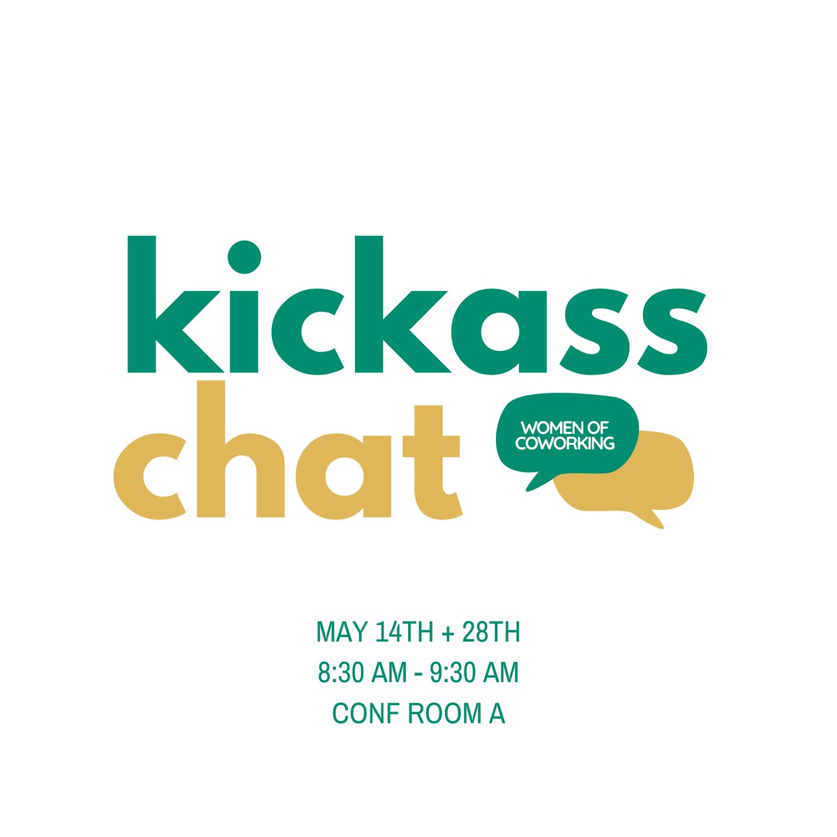 We're excited to Introduce Kickass Chat, our new bi-weekly meetup. This is your space for networking, sharing, and learning alongside other female entrepreneurs at TCF. Not a TCF member yet? Take a tour today! #WomenInBusiness #LancasterPA