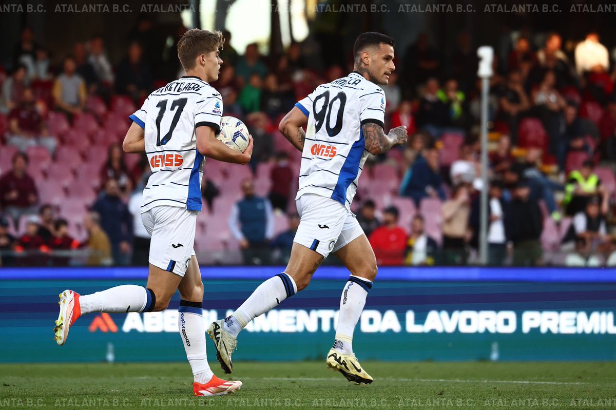 WHAT A TEAM 💙😍
Mancano 4 finali di coppa, lotteremo fino alla fine +1 ⚽️

#AnotherOne | #Leone | #GoAtlantaGo