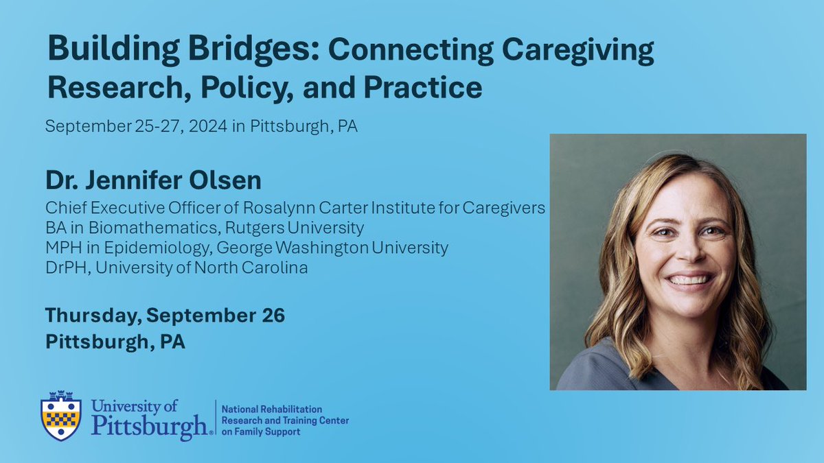 Sharing another of our highly-anticipated keynote speakers at #BBPGH24 - @JenOlsen_DrPH ! Keep following along as we announce the full lineup!