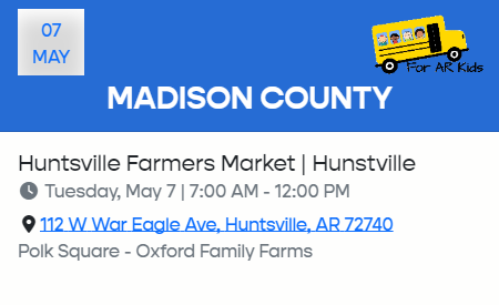 Good morning, Huntsville & Madison Co.! Volunteers will be collecting signatures for the #AREducationalRightsAmendment this morning at the Huntsville Farmers Market. Stop by and join the movement #ForARKids.
Sign. Follow. Share. Like.
#RegnantPopulus #Arkansas #arpx