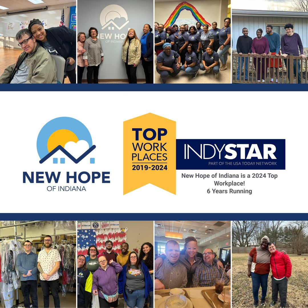 For the 6th year in a row, New Hope has been named an IndyStar Top Workplace! This distinction is based solely on associate feedback, which makes it all the more special! We are so thankful for #TeamNewHope and are excited to continue fostering a culture where everyone thrives.