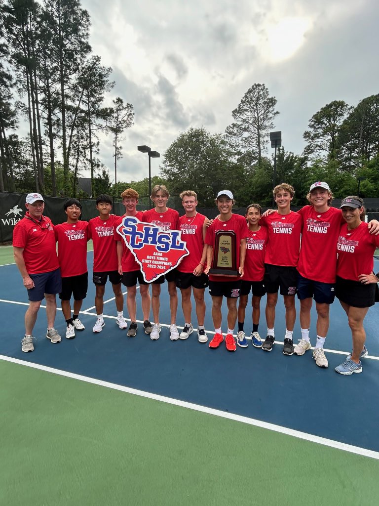 Congratulations to the Riverside Boys Tennis team for winning the SCHSL AAAA State Championship! Let’s go! Great job Warriors!