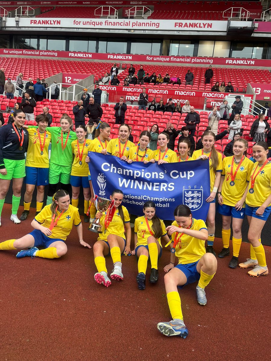 Different year, same stadium 🏟️ , same socks 🍉 same incredible team, same outcome  🏆 
Ridiculously proud of them all. 
@seftongirls 
#NationalChampions #back2back