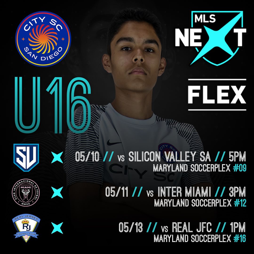 Best of luck to our U19s and U16s who are off to the @MLSNext Flex event this weekend in Maryland! Winners secure a spot in the MLS Next Cup Playoffs in Nashville, Tennessee in June! #OurCity #BoysAcademy #PlayerDevelopment #MLSNext #MLSNextFlex #PathwayToPro #WeAreCitySC