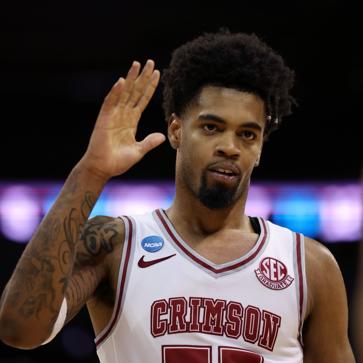 NEWS: Alabama's Aaron Estrada has been invited to the G League Elite Camp, a source told ESPN. Estrada was a two-time CAA player of the year at Hofstra and helped guide Alabama to the NCAA Final Four.