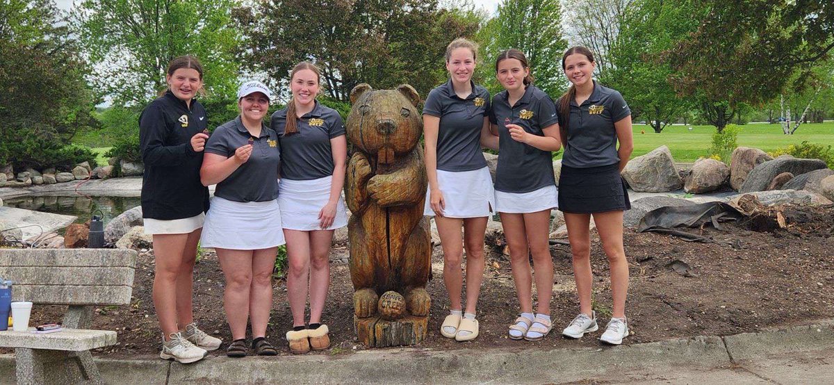 First day of conference done. Rams took 3rd at Waukee Invitational with a 351. Counting, <a href="/KateWahman/">Kate Wahman</a> 81 (4th), <a href="/AnnaWahman/">Anna Wahman</a> 83 (7th), <a href="/PruntyOlivia/">Olivia Prunty</a> 83 (9th), and <a href="/MaddyMaynes14/">Maddy Maynes</a>. We continue the conference tournament on Wednesday at Otter Creek.