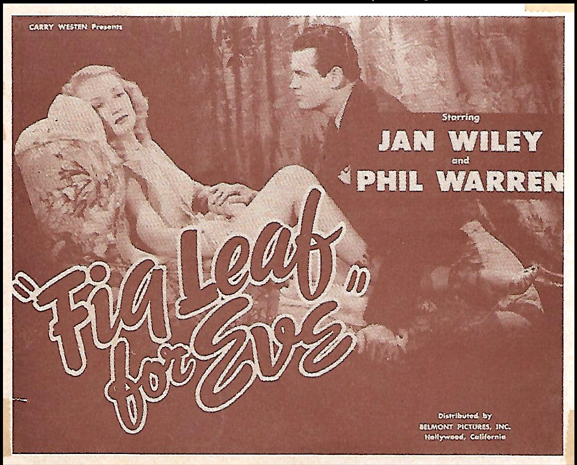 NY TV debut 5/18/49 at 9:30 pm on WPIX. Listed as DESIRABLE LADY, reissue title used when 1944 Poverty Row comedy about exotic dancer belatedly arrived in support of PRC's LAW OF THE LASH 4/16/47 at Times Square's New York Theatre.