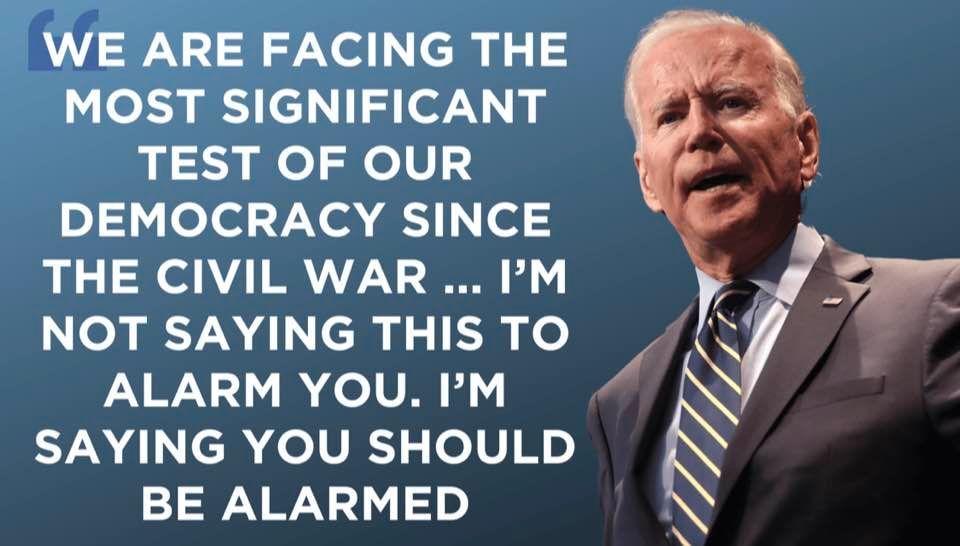 @JoeBiden I'm 65, and I'm voting for Joe Biden in November. I want my children to live in a democracy, and my daughter to have reproductive freedom. 🙏🗳