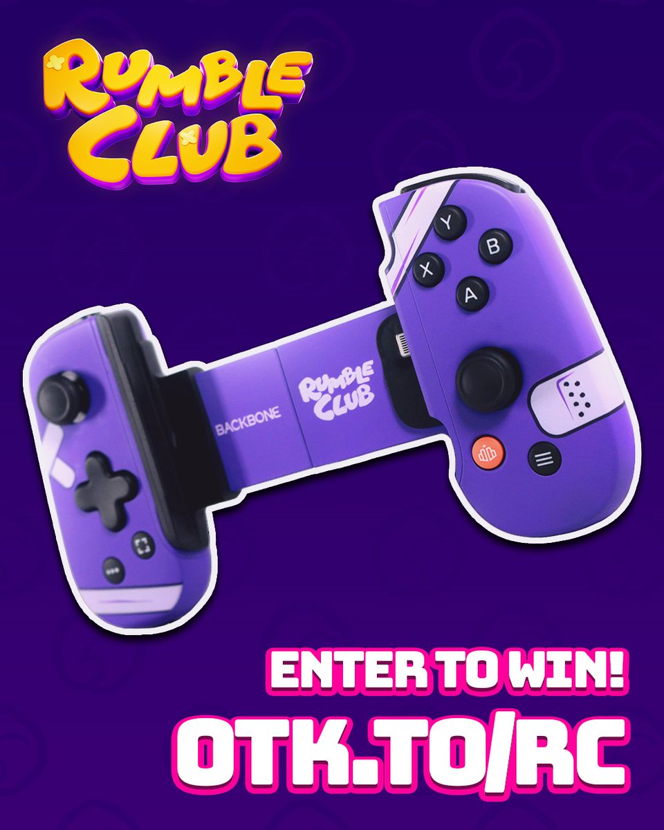 rumbleclubgame's tweet photo. Punchies, don’t forget that we still have one more custom @backbone that we are giving away 👀

Make your final ascent up the leaderboard for a chance to win on May 10th!👇
https://t.co/qselsCSBsb https://t.co/qkSzl4k99F