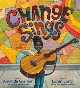 Our last Book of the Month for the 2023-2024 school year. My students were sad, but they enjoyed Change Sings: A Children’s Anthem. @TierraDelSol_ES @arivera_alma