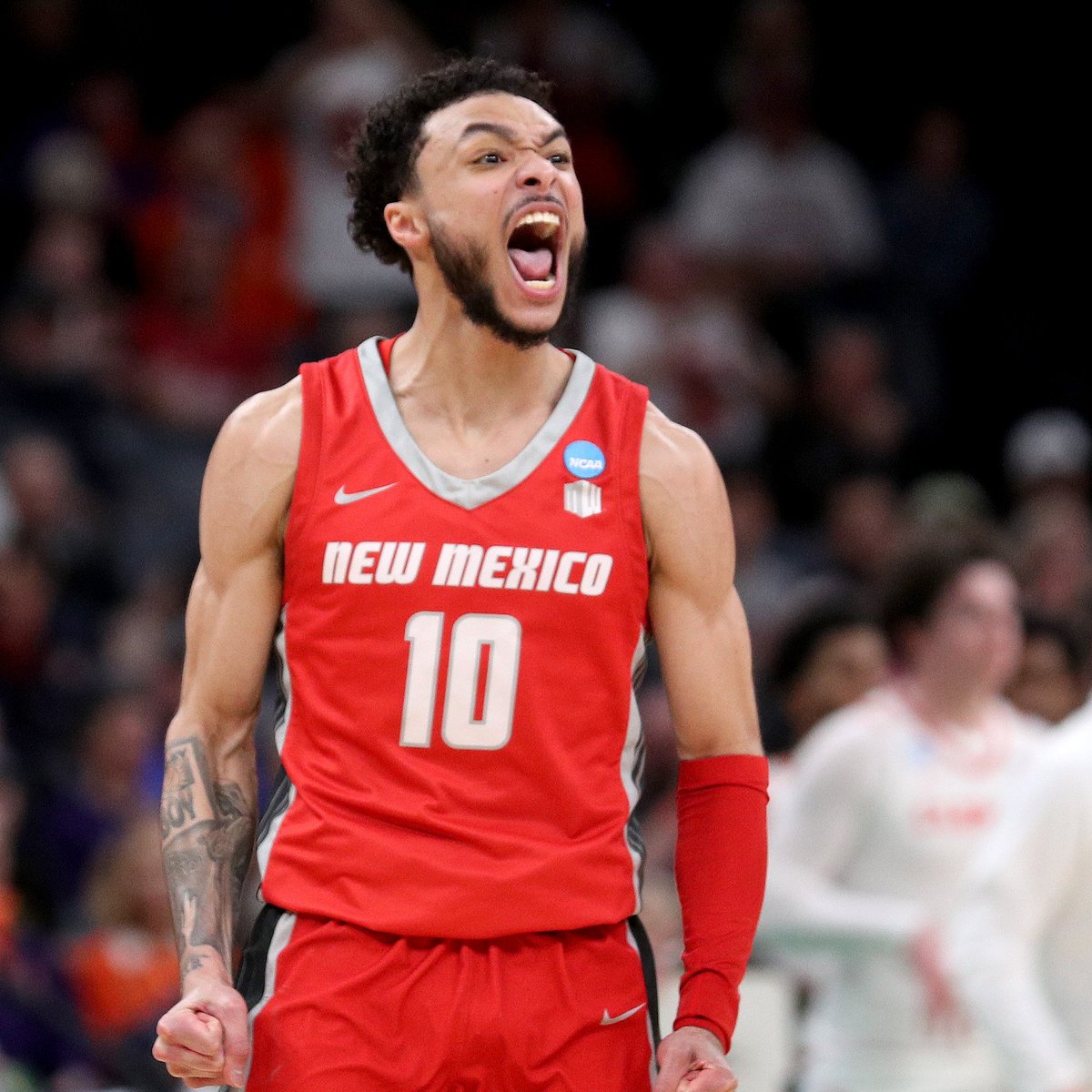 NEWS: New Mexico guard Jaelen House has been invited to the G League Elite Camp, a source told ESPN. The son of 11-year NBA player Eddie House, Jaelen was a three-time All-Mountain West and defensive player of the year.