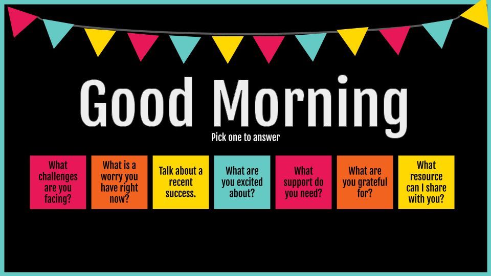 Let's ditch the basic 'How are you?' and dive into meaningful conversations with students using these thought-provoking prompts! 🧠📝 #StudentEngagement #DeepConnections

kami.app/Xh7-1FK-wWx-9L4