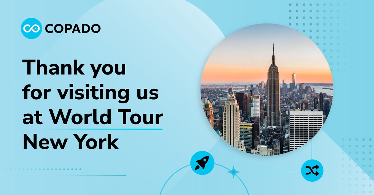 #SalesforceTour NYC was fantastic! A huge thank you to everyone who connected with @CopadoSolutions. The energy and conversations made for a great event. See you at the next one! #sponsor