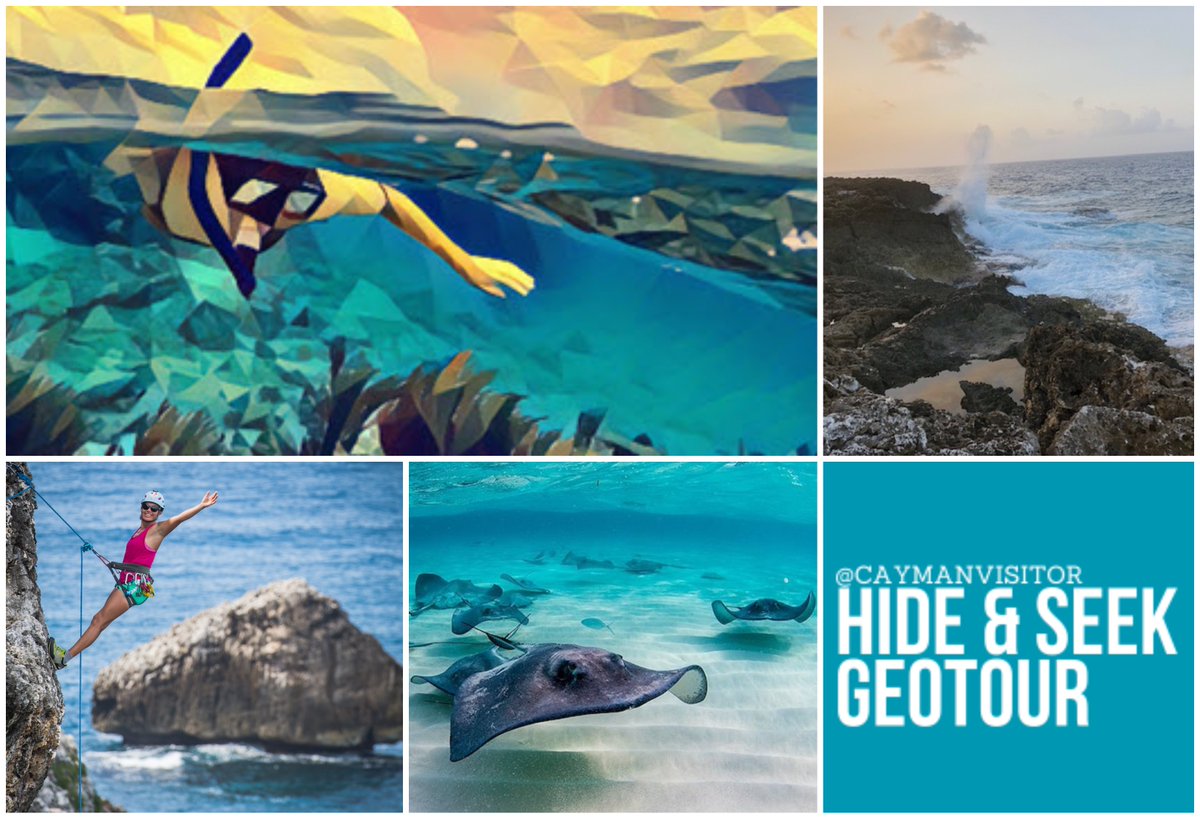 ☀️ The #CaymanIslands in the western Caribbean Sea invite you to explore the CaymanVisitor Hide & Seek #GeoTour (GT4E3)! 🌊 Find all 24 unique geocaches: coord.info/GT4E3 🌴 Experience caves, interact with stingrays, and explore the underwater reefs. 🪸 #geocaching