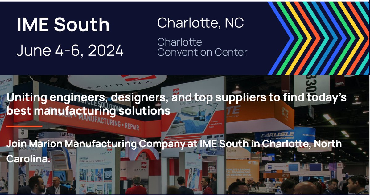 MMD&M Trade Shows  #IMESouth June 4th to 6th!
#manufacturing #madeinAmerica #madeinCT #medical #medicalmanufacturing #anaheim #ca #cali #california #tradeshow #tradeshows #metalstamping #precisionmetalstamping #healthierfuture #rapidengineering #cnc #cncmachining