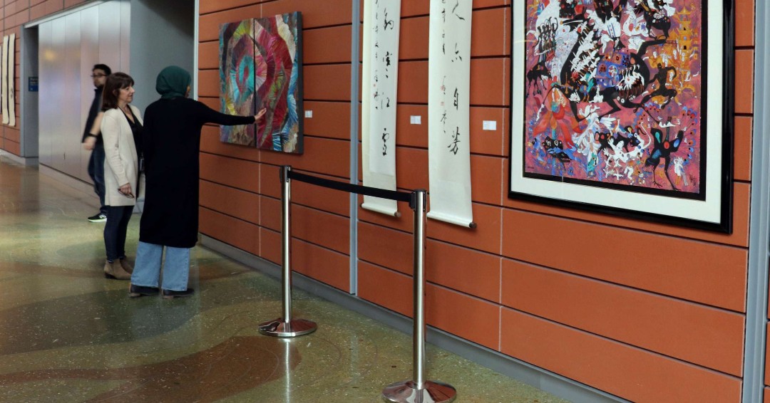 ICYMI, we're hosting an AANHPI art exhibition at City Hall, accessible on weekdays, 8 a.m.-4 p.m. Opening reception, featuring taiko drumming and a lion dance, on Wednesday, May 8, 6-8 p.m., in the City Hall concourse. Registration at cob-aanhpi-art-exhibit.eventbrite.com is required.