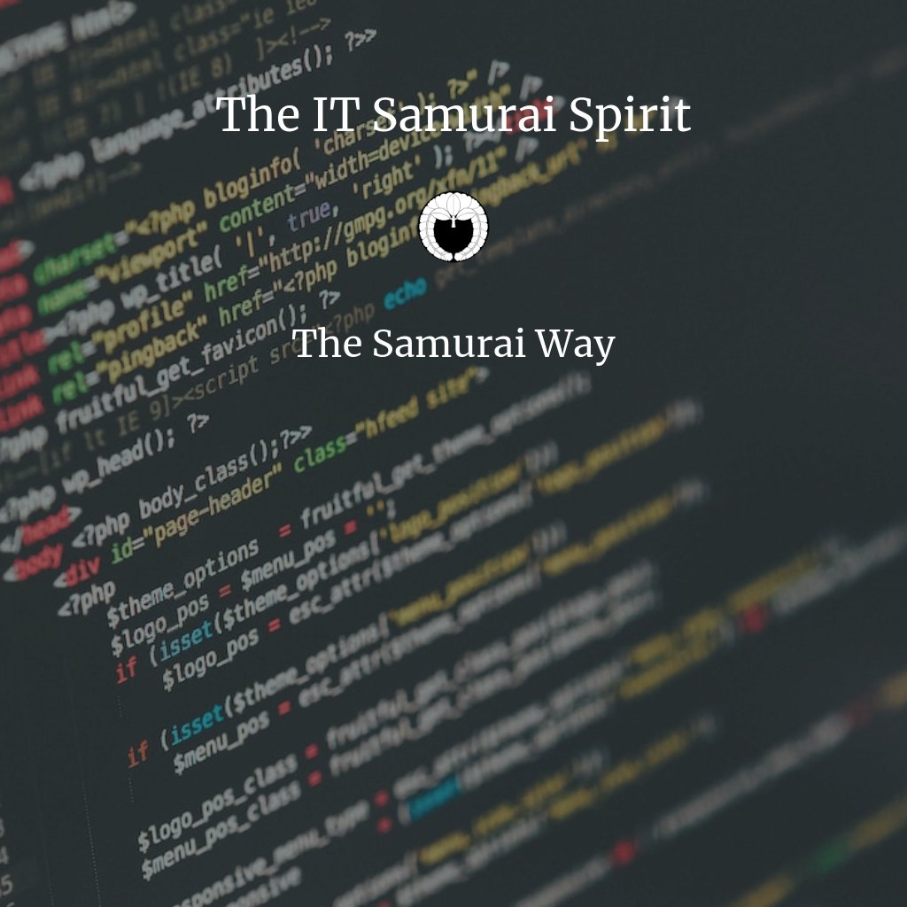 The IT Samurai Spirit tweet media