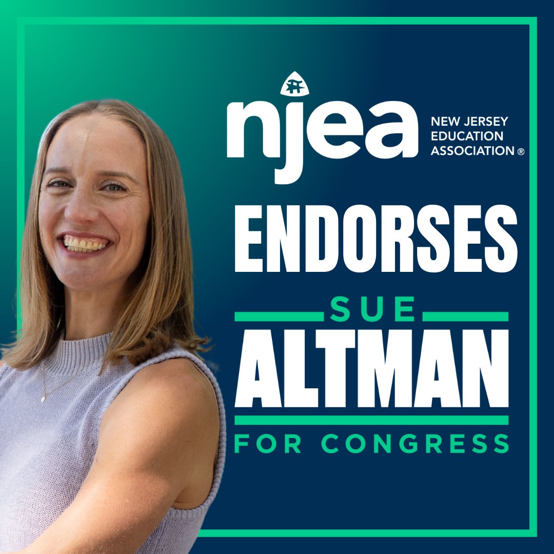 When former Governor Chris Christie threatened to take resources away from our students and teachers, I fought to protect our public education system - now I'm proud to have @NJEA by my side as we look to #FlipNJ7