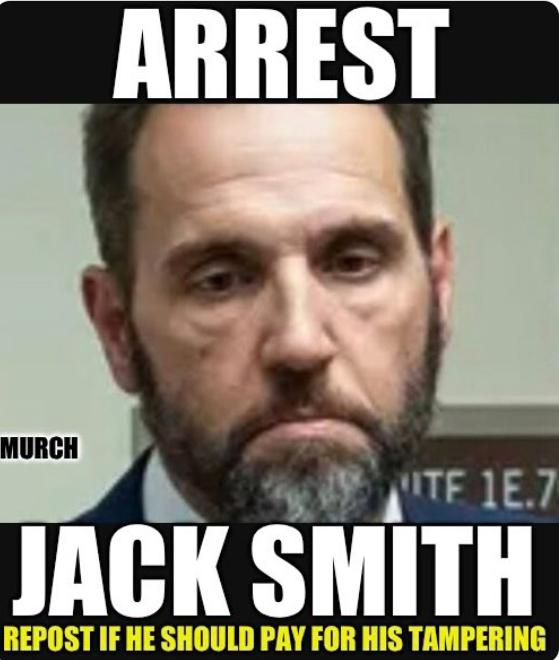 ARREST JACK SMITH!!!! JACK SMITH'S TEAM ADMITTED TO EVIDENCE TAMPERING!!! 💣💣💣 'In a stunning admission, Special Counsel Jack Smith’s team is admitting that key evidence in former President Donald Trump’s classified documents criminal case was altered or manipulated since it…