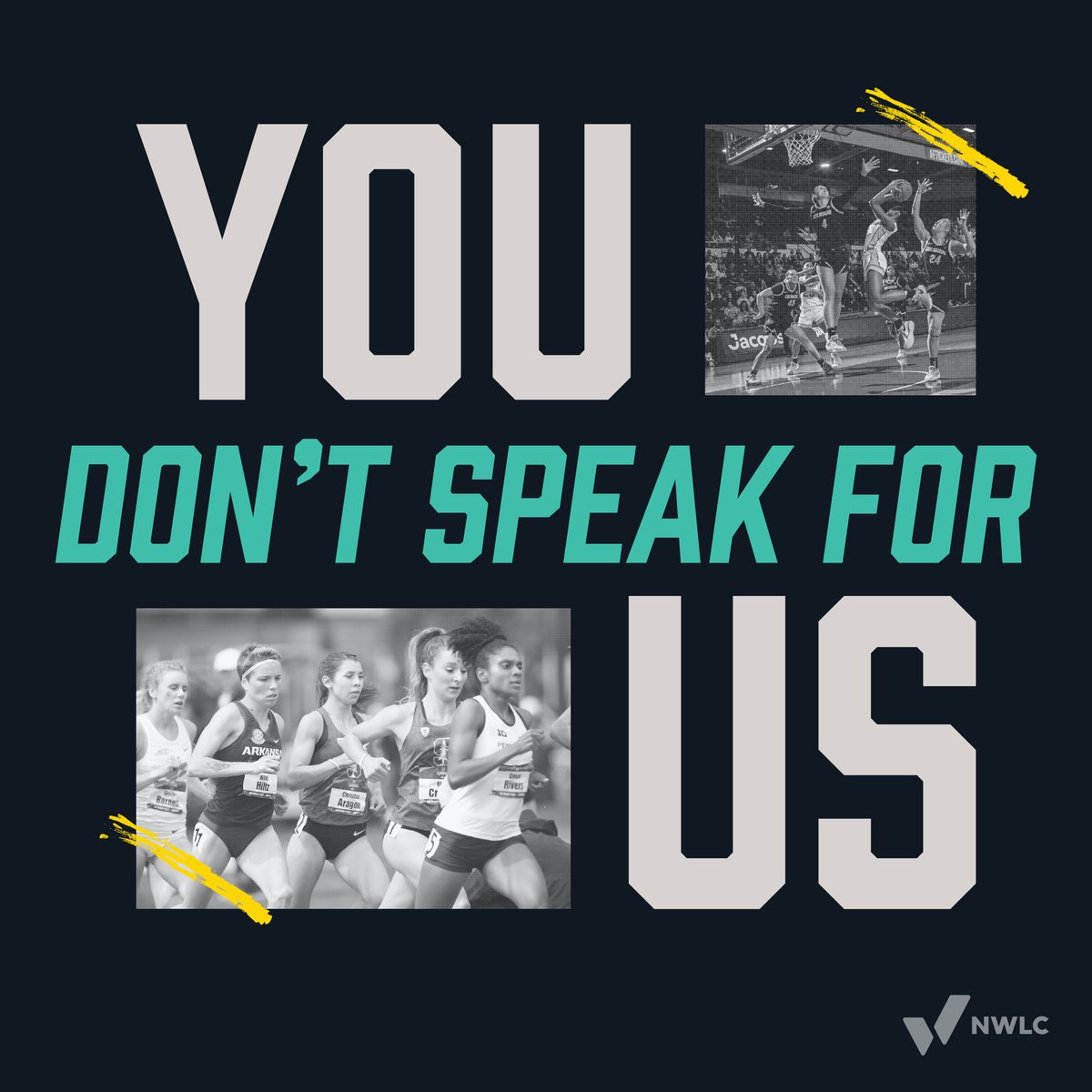 Title IX is not a weapon for bullying trans and gender-nonconforming athletes off the playing field. I’m excited @nationalwomenslawcenter is intervening in the Gaines v. NCAA lawsuit to fight against anti-trans bans and policies targeting trans women. #YouDontSpeakForUs @nwlc