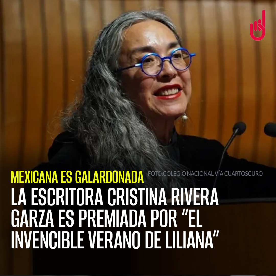 La escritora mexicana Cristina Rivera Garza fue galardonada con el prestigioso Premio Pulitzer, en la categoría de “Memorias o Autobiografías” por El invencible verano de Liliana sinembargo.mx/06-05-2024/449…