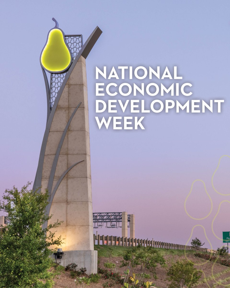 It's National Economic Development Week! As Pearland's principal economic development organization, PEDC works to create resources and opportunities so our businesses and residents can succeed here, now, and for years to come. #PearlandTX #EconDevWeek #PrepareToLoveIt