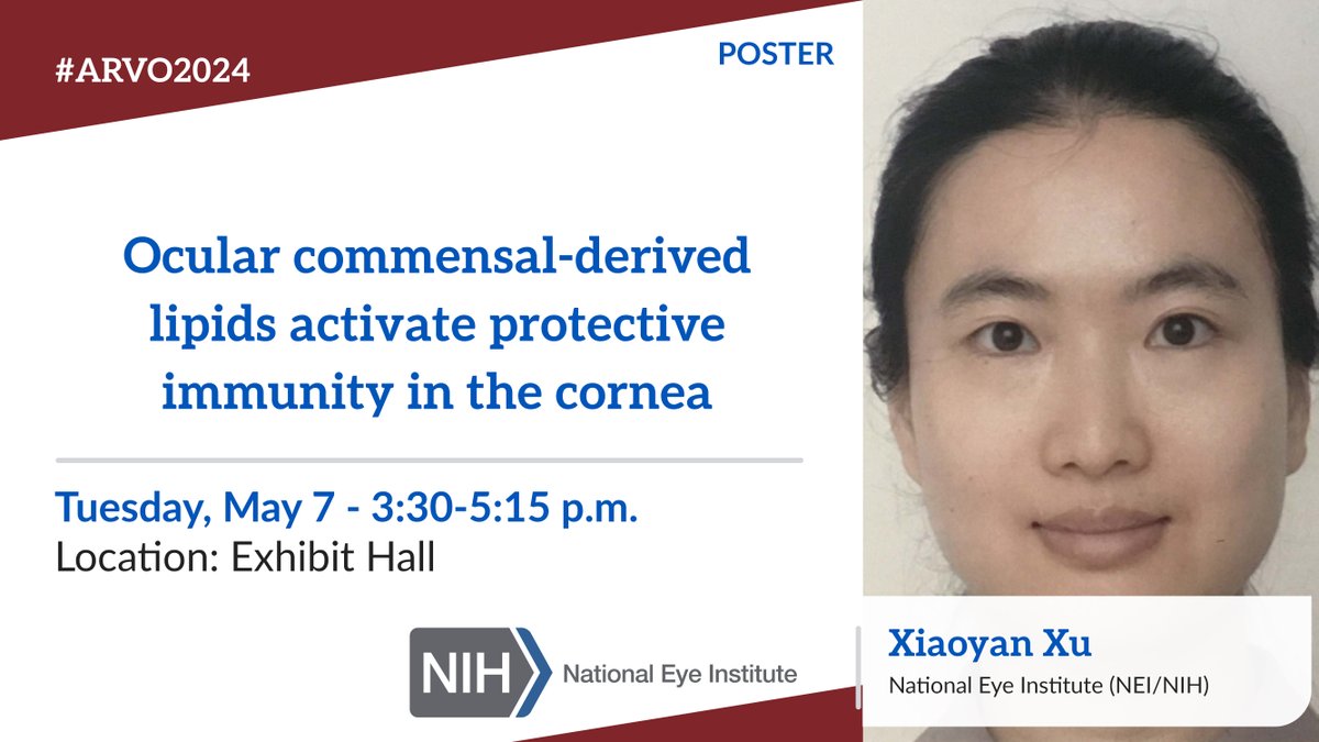 (4/4) Don't forget to check these posters at #ARVO2024. Questions? Visit our booth - #1820.