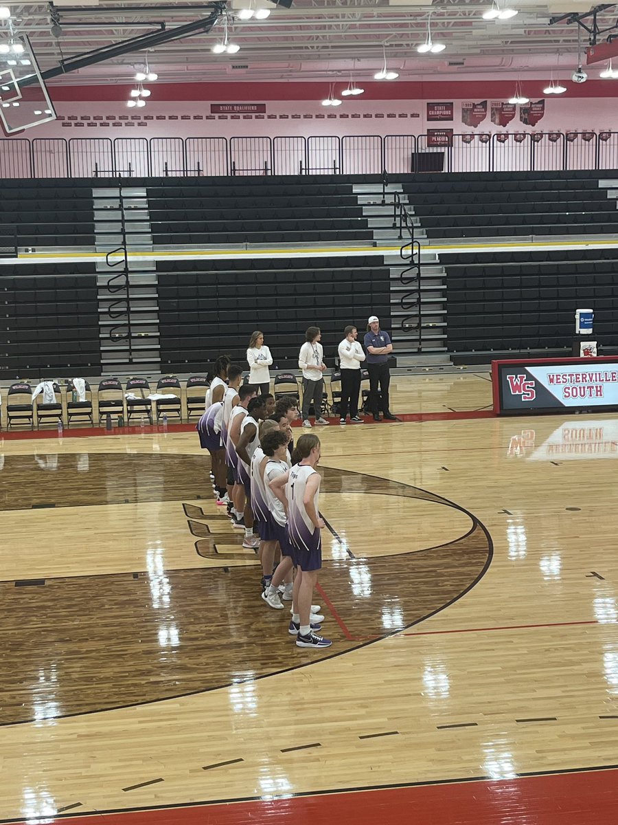 Boys Volleyball get ready to take on WSHS in round 1 of the district tournament. #TigerUp