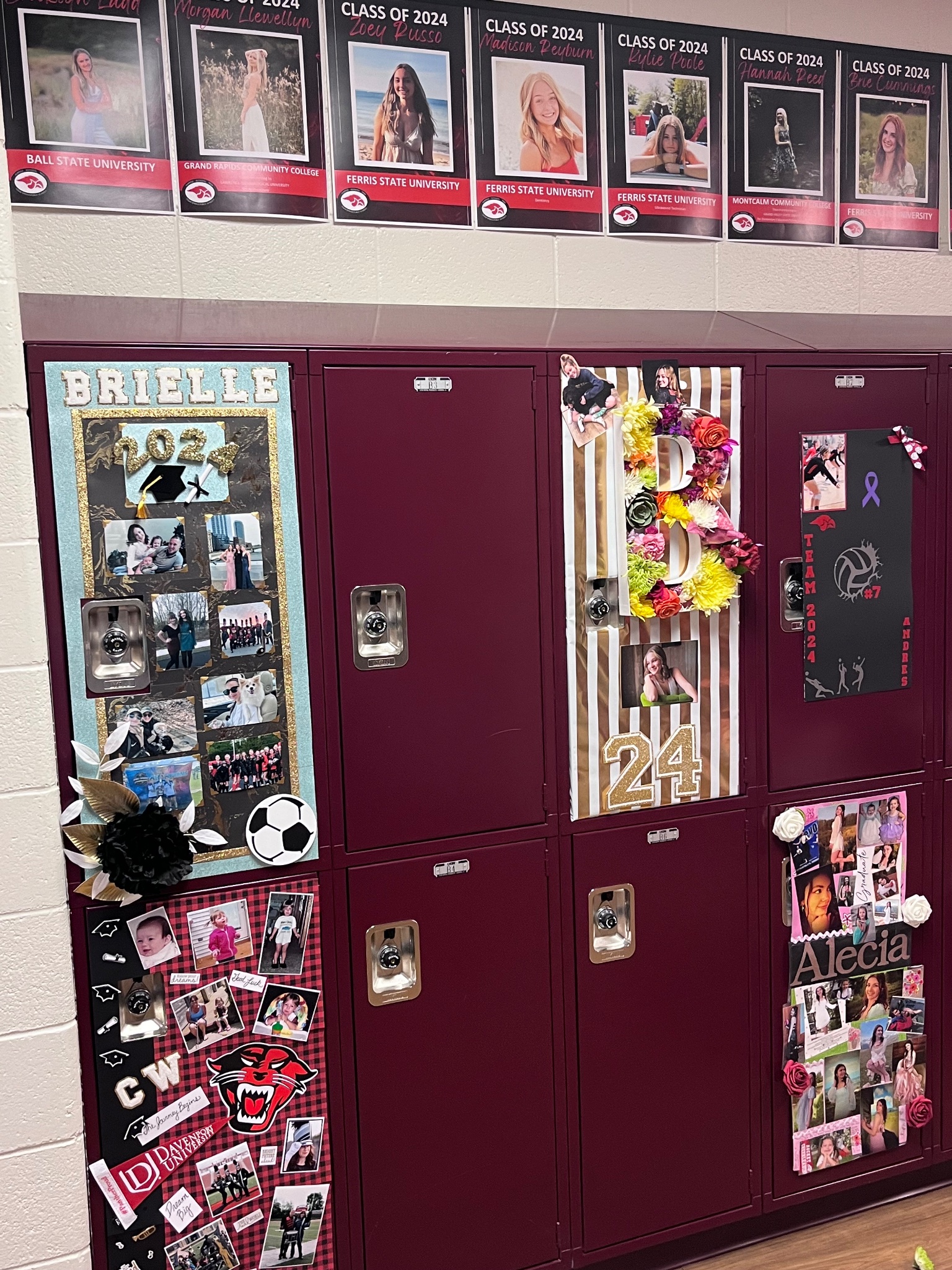 Man Locker Decorating Ideas Cheerleader Locker, Door, Wall Decoration,