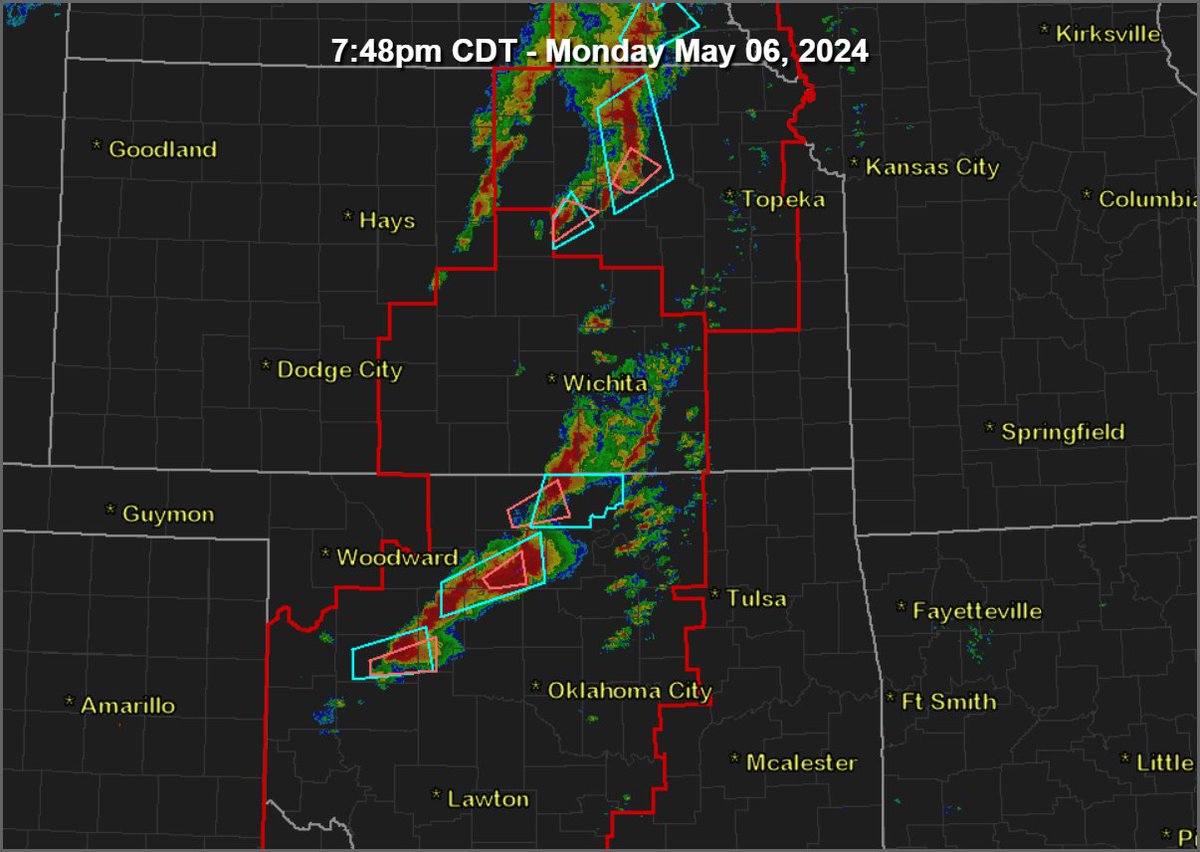 Evening update: Several severe and tornado warned storms are ongoing across KS and OK. Large hail and a couple tornadoes have been reported over the past 1-2 hours. Severe potential, including possible strong tornadoes, will persist into the nighttime hours.