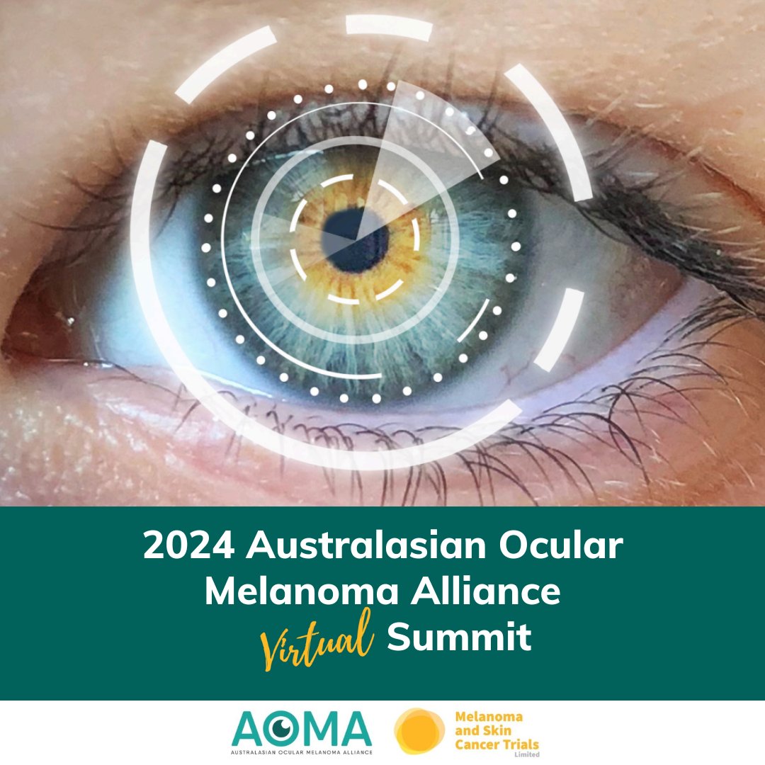 #AOMA24 Virtual Summit on 15 Jun brings together clinicians, researchers, & consumers in #OcularMelanoma to share research & collaborate on this rare aggressive #cancer. Program, speaker info & register> masc.org.au/aoma-summit/ #ClinicalTrials #Melanoma @MASC_Trials @MattCarlino