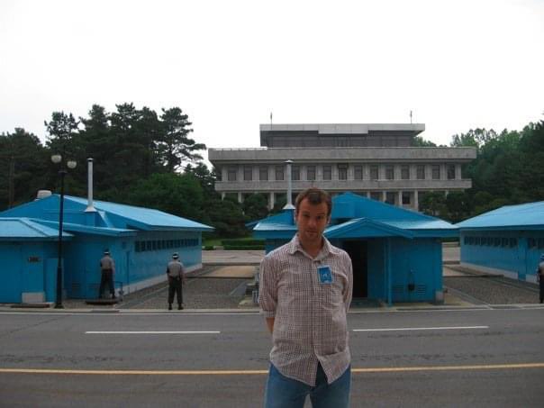 I too have been to the DMZ. Kristi Noem and I were in the same meeting with Kim Jong Un* *imaginary