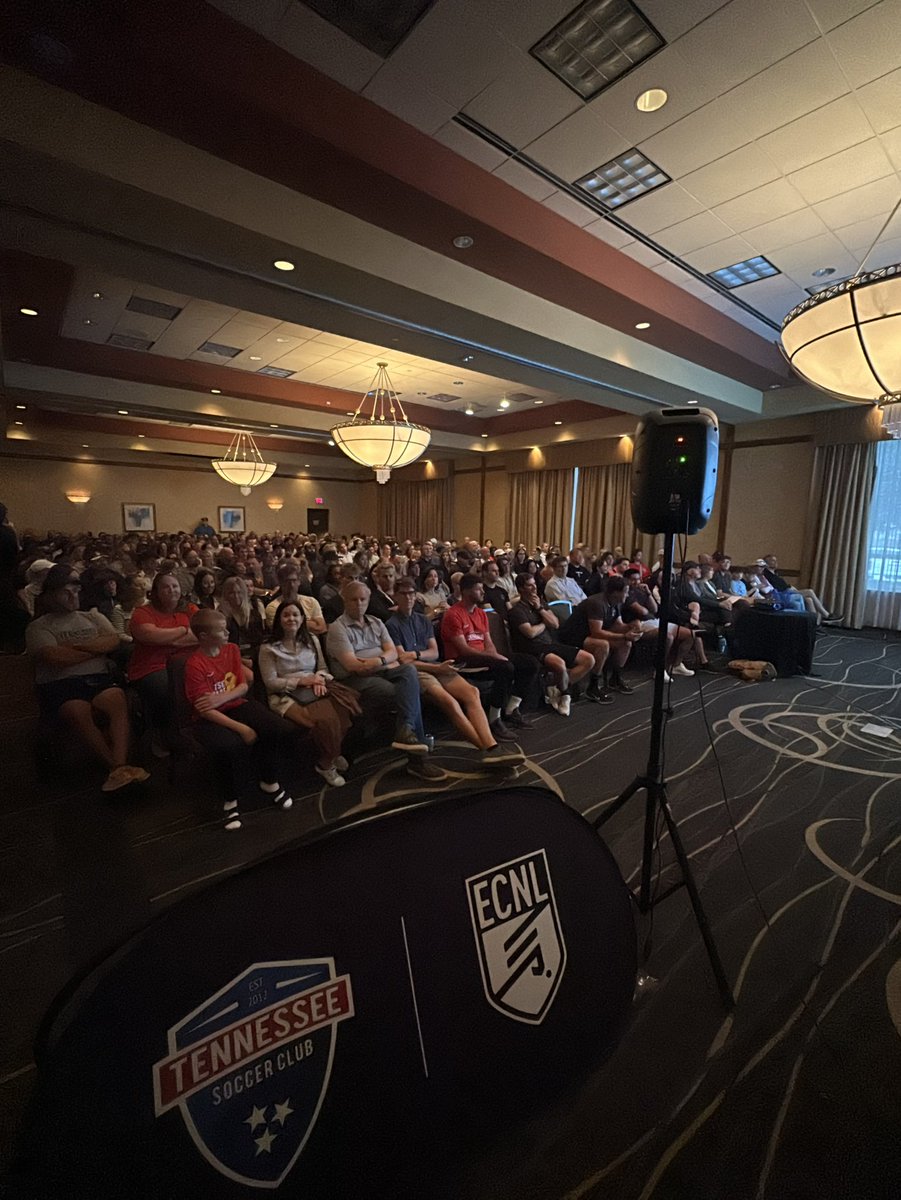 Great turnout for tonight’s ECNL Town Hall!